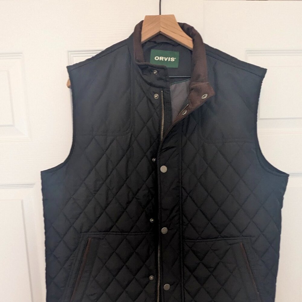 Orvis quilted vest